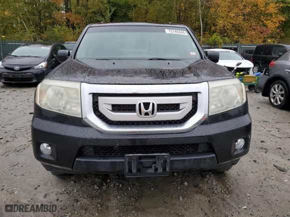 2011 Honda Pilot EX with VIN 5FNYF4H43BB046555, listed as a Copart auction lot 75749344 with 158,328 mi miles and Salvage Title. Bid and sale history available at carsss.com. Image 5.