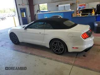 2018 Ford Mustang EcoBoost Premium with VIN 1FATP8UHXJ5165104, listed as a Copart auction lot 47358885 with 27,137 mi miles and Salvage title. Bid and sale history available at DreamBid. Image 2.