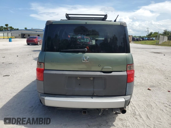 2003 Honda Element EX with VIN 5J6YH28503L001086, listed as a Copart auction lot 60535445 with 186,827 mi miles and Salvage title. Bid and sale history available at DreamBid. Image 6.