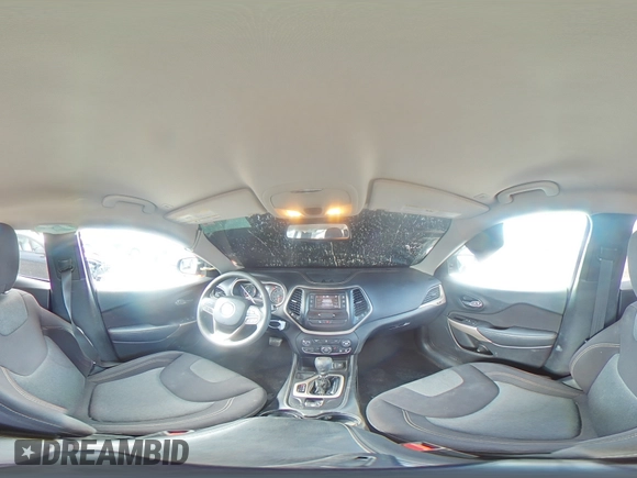 2018 Jeep Cherokee Latitude with VIN 1C4PJLCB8JD533525, listed as a Copart auction lot 60840625 with 89,011 mi miles and Salvage title. Bid and sale history available at DreamBid. Image 15.