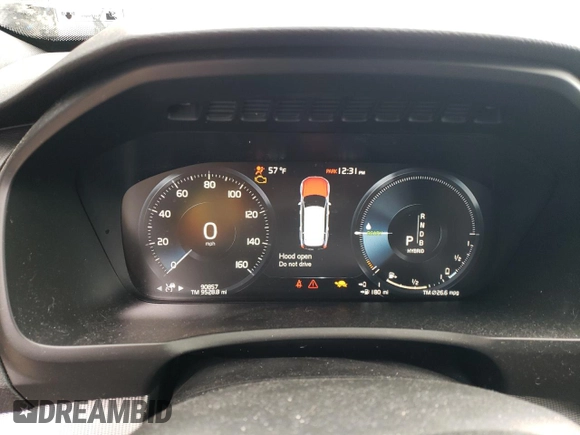 2016 Volvo XC90 R-Design with VIN YV4BC0PMXG1051628, listed as a Copart auction lot 42758275 with 90,857 mi miles and Salvage Title. Bid and sale history available at carsss.com. Image 9.