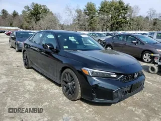 2025 Honda Civic Sport with VIN 2HGFE2F5XSH510270, listed as a Copart auction lot 47839085 with 8,279 mi miles and Salvage title. Bid and sale history available at DreamBid. Image 10.