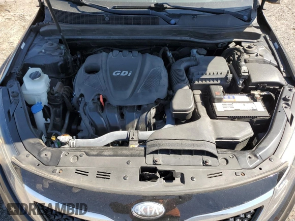 2013 Kia Optima EX z VIN 5XXGN4A71DG197381, wystawiony jako Copart lot #53619615 z przebiegiem 100 873 mil mil oraz Szkoda całkowita • Salvage title. Historia ofert i sprzedaży dostępna na DreamBid. Obrazek 12.