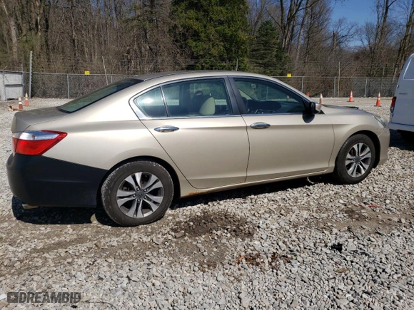 2013 Honda Accord Sdn LX with VIN 1HGCR2F32DA083772, listed as a Copart auction lot 51600095 with 253,801 mi miles and Clean Title. Bid and sale history available at carsss.com. Image 3.