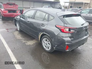 2024 Subaru Impreza with VIN JF1GUABCXR8905382, listed as a IAAI auction lot 41905321 with 3,085 mi miles and . Bid and sale history available at DreamBid. Image 3.