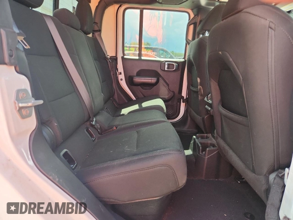 2020 Jeep Gladiator Sport S with VIN 1C6JJTAG0LL109695, listed as a Copart auction lot 63112895 with 53,491 mi miles and Non repairable. Bid and sale history available at DreamBid. Image 10.