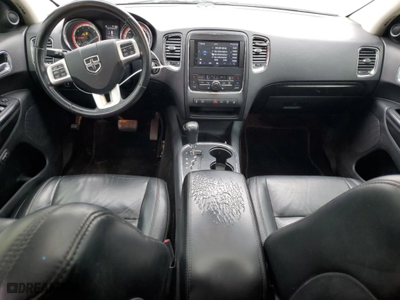 2011 Dodge Durango Crew with VIN 1D4SD4GT2BC592395, listed as a Copart auction lot 43017665 with 224,628 mi miles and Salvage Title. Bid and sale history available at carsss.com. Image 8.