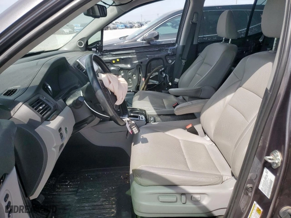 2019 Honda Ridgeline RTL-E with VIN 5FPYK3F71KB021020, listed as a Copart auction lot 52617435 with 75,399 mi miles and Salvage Title. Bid and sale history available at carsss.com. Image 7.