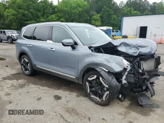 2024 Kia Telluride S с VIN 5XYP6DGC2RG543796, выставлен на аукционе Copart как лот 54404545 с пробегом 5 338 миль миль и Списание • Salvage title. История ставок и продаж доступна на DreamBid. Изображение 4.