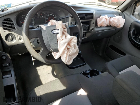 2009 Ford Ranger XLT with VIN 1FTZR45E89PA46348, listed as a Copart auction lot 54423735 with 96,057 mi miles and Salvage title. Bid and sale history available at DreamBid. Image 8.