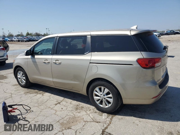 2017 Kia Sedona LX with VIN KNDMB5C17H6228387, listed as a Copart auction lot 51953475 with 131,202 mi miles and Salvage Title. Bid and sale history available at carsss.com. Image 2.