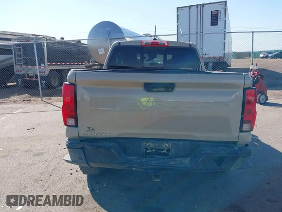 2023 Chevrolet Colorado 4WD Trail Boss with VIN 1GCPTEEK8P1203736, listed as a IAAI auction lot 40365480 with 15,968 mi miles. Bid and sale history available at carsss.com. Image 15.