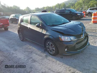 2017 Chevrolet Sonic LT with VIN 1G1JD6SB9H4124498, listed as a IAAI auction lot 42655663 with 66,190 mi miles and . Bid and sale history available at DreamBid. Image 1.