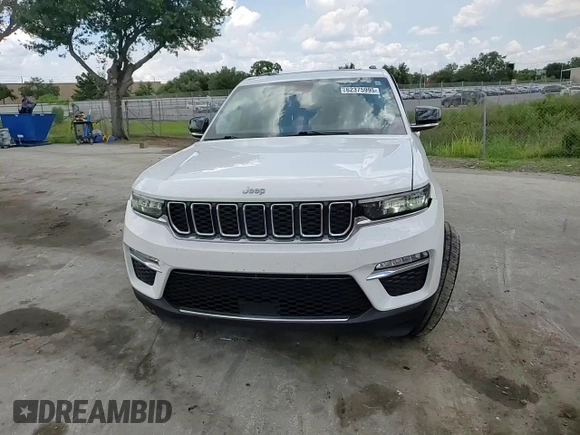 2022 Jeep Grand Cherokee Limited with VIN 1C4RJHBG6N8609664, listed as a Copart auction lot 62375995 with 47,703 mi miles and Salvage title. Bid and sale history available at DreamBid. Image 14.