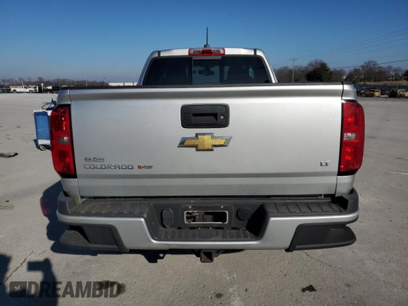 2018 Chevrolet Colorado 4WD LT with VIN 1GCHTCEN9J1158560, listed as a Copart auction lot 87617595 with 65,341 mi miles and Salvage Title. Bid and sale history available at carsss.com. Image 6.