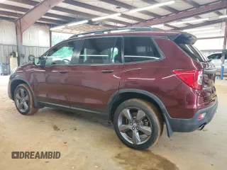 2020 Honda Passport Touring with VIN 5FNYF8H90LB018300, listed as a Copart auction lot 63437595 with 27,740 mi miles and Salvage title. Bid and sale history available at DreamBid. Image 2.