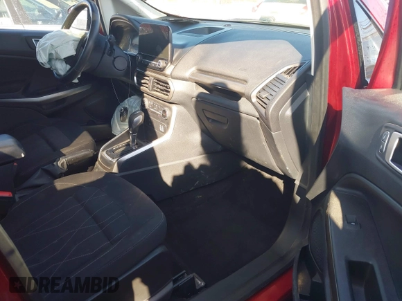 2019 Ford EcoSport SE with VIN MAJ3S2GE4KC262633, listed as a IAAI auction lot 41724149 with 72,495 mi miles and . Bid and sale history available at carsss.com. Image 5.