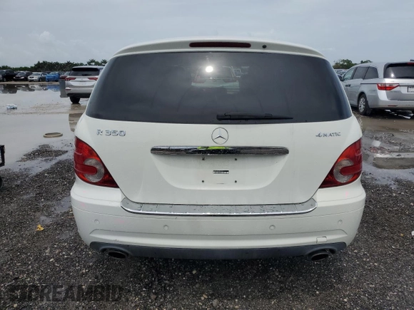 2008 Mercedes-Benz R 3.5L with VIN 4JGCB65E28A084418, listed as a Copart auction lot 63391385 with 120,038 mi miles and Salvage title. Bid and sale history available at DreamBid. Image 6.