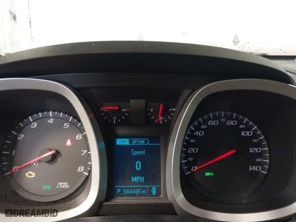 2013 Chevrolet Equinox LTZ with VIN 2GNFLGEK7D6213049, listed as a IAAI auction lot 41589133 with 64,486 mi miles. Bid and sale history available at carsss.com. Image 7.