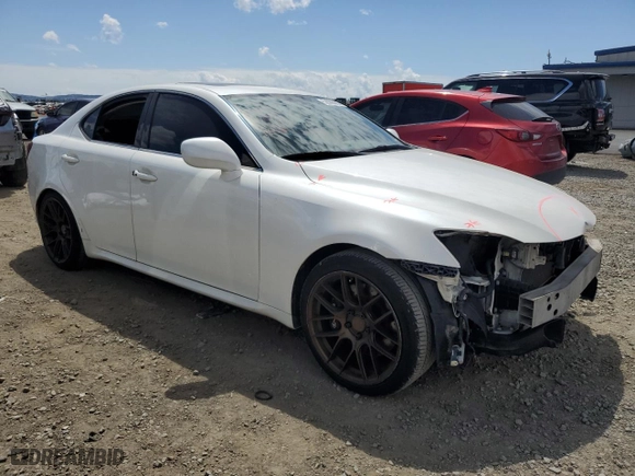 2006 Lexus IS 350 Auto with VIN JTHBE262165006544, listed as a Copart auction lot 52988065 with 197,830 mi miles and Salvage Title. Bid and sale history available at carsss.com. Image 4.