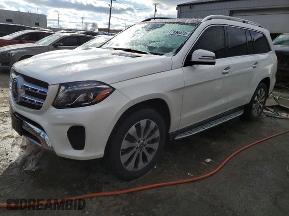 2019 Mercedes-Benz GLS 450 with VIN 4JGDF6EE1KB222878, listed as a Copart auction lot 77896073 with 65,580 mi miles and . Bid and sale history available at DreamBid. Image 1.