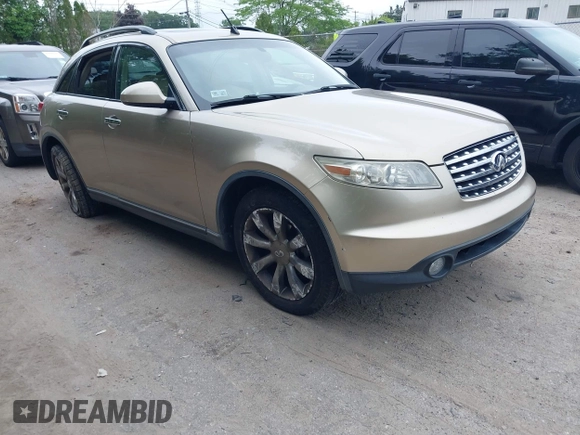 2003 Infiniti FX o Options with VIN JNRAS08U13X103428, listed as a IAAI auction lot 42471906 with 115,614 mi miles and . Bid and sale history available at DreamBid. Image 1.