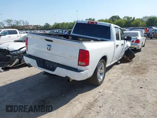 2014 Ram 1500 Express with VIN 1C6RR7FT3ES375696, listed as a IAAI auction lot 40559872 with 201,612 mi miles. Bid and sale history available at carsss.com. Image 4.