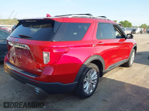 2020 Ford Explorer Limited with VIN 1FMSK8FH4LGB14315, listed as a IAAI auction lot 42017696 with 46,323 mi miles and . Bid and sale history available at carsss.com. Image 4.