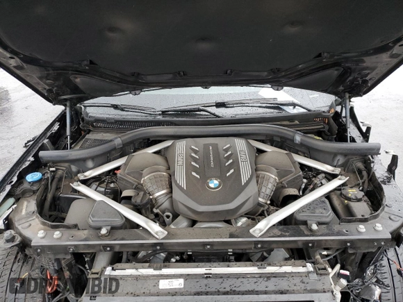 2020 BMW X5 M50i with VIN 5UXJU4C04L9B00583, listed as a Copart auction lot 66926592 with 25,529 mi miles. Bid and sale history available at carsss.com. Image 7.