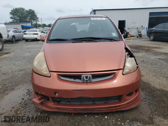 2008 Honda Fit Sport z VIN JHMGD38688S032383, wystawiony jako Copart lot #57757125 z przebiegiem 179 363 mil mil oraz Szkoda całkowita • Salvage title. Historia ofert i sprzedaży dostępna na DreamBid. Obrazek 5.