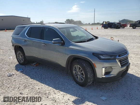 2023 Chevrolet Traverse LT Cloth with VIN 1GNERGKW8PJ194875, listed as a Copart auction lot 67810064 with 45,066 mi miles and Salvage Title. Bid and sale history available at carsss.com. Image 4.
