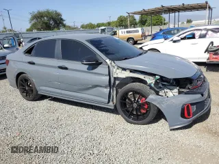 2024 Volkswagen Jetta 40th Anniversary Edition with VIN 3VW8T7BU5RM022814, listed as a Copart auction lot 59702685 with 14,050 mi miles and Salvage title. Bid and sale history available at DreamBid. Image 4.