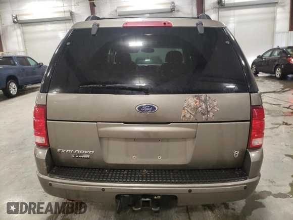 2002 Ford Explorer Limited with VIN 1FMDU75W92ZB54017, listed as a Copart auction lot 57509135 with 182,158 mi miles and Salvage title. Bid and sale history available at DreamBid. Image 6.