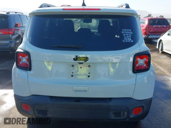 2018 Jeep Renegade Altitude z VIN ZACCJABB5JPH39312, wystawiony jako IAAI lot #41299852 z przebiegiem 81 019 mil mil oraz . Historia ofert i sprzedaży dostępna na DreamBid. Obrazek 16.
