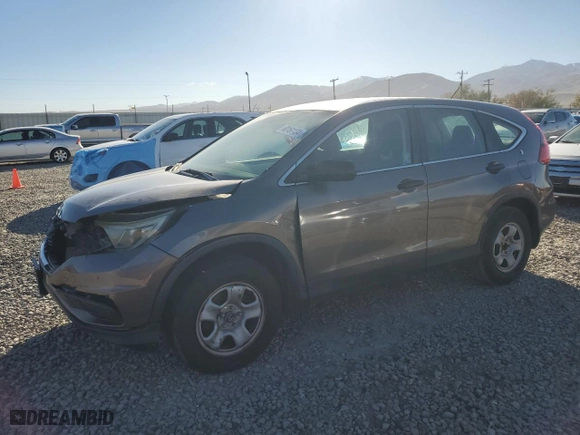 2015 Honda CR-V LX with VIN 3CZRM3H37FG703086, listed as a Copart auction lot 80161134 with 150,684 mi miles and Salvage Title. Bid and sale history available at carsss.com. Image 1.