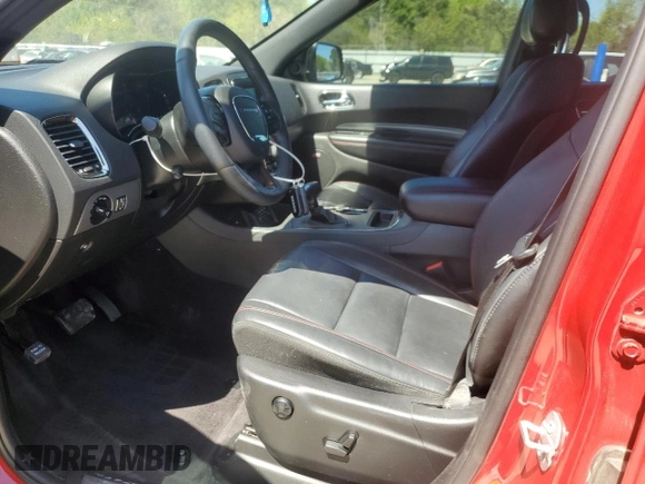 2018 Dodge Durango GT with VIN 1C4RDJDG9JC409204, listed as a Copart auction lot 53118375 with 91,122 mi miles and Salvage Title. Bid and sale history available at DreamBid. Image 7.