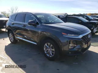 2020 Hyundai Santa Fe SEL w/SULEV with VIN 5NMS33AD7LH232828, listed as a Copart auction lot 69088152 with 25,770 mi miles. Bid and sale history available at carsss.com. Image 4.