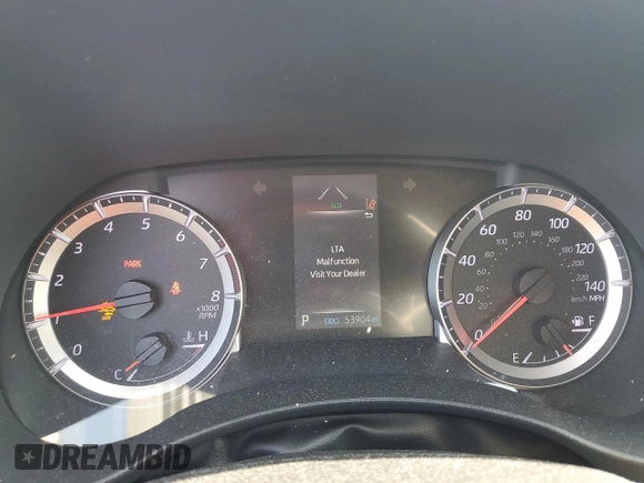 2021 Toyota Highlander L z VIN 5TDZZRAH2MS067837, wystawiony jako Copart lot #57457195 z przebiegiem 53 904 mil mil oraz Szkoda całkowita • Salvage title. Historia ofert i sprzedaży dostępna na DreamBid. Obrazek 9.