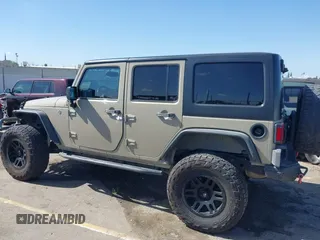 2017 Jeep Wrangler Unlimited Sahara with VIN 1C4BJWEG1HL746854, listed as a IAAI auction lot 41948127 with 97,730 mi miles. Bid and sale history available at carsss.com. Image 14.
