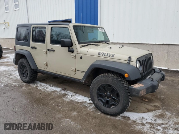 2018 Jeep Wrangler JK Unlimited Sport with VIN 1C4BJWDG8JL803235, listed as a Copart auction lot 87883525 with 275,489 mi miles and Salvage Title. Bid and sale history available at carsss.com. Image 4.