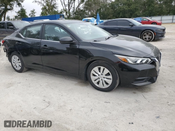 2020 Nissan Sentra S with VIN 3N1AB8BV0LY312094, listed as a Copart auction lot 44261585 with 42,146 mi miles and Salvage Title. Bid and sale history available at carsss.com. Image 4.