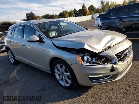 2017 Volvo V60 Premier with VIN YV140MEK6H1336531, listed as a Copart auction lot 74840174 with 86,663 mi miles and Salvage Title. Bid and sale history available at carsss.com. Image 4.