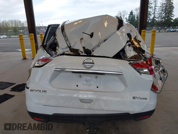 2016 Nissan Rogue SL with VIN 5N1AT2MV9GC747873, listed as a IAAI auction lot 41937945 with 98,888 mi miles and . Bid and sale history available at DreamBid. Image 17.