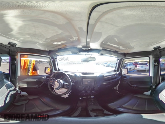 2012 Jeep Wrangler Unlimited Altitude with VIN 1C4HJWEG4CL285314, listed as a Copart auction lot 54494955 with 137,011 mi miles and Salvage title. Bid and sale history available at DreamBid. Image 14.