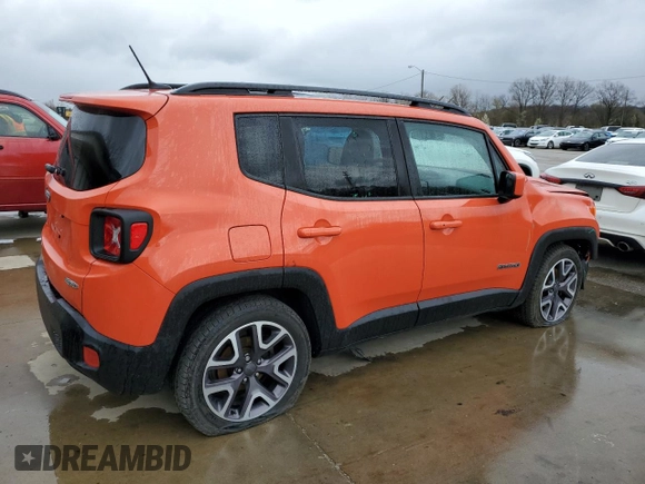 2016 Jeep Renegade Latitude z VIN ZACCJABT1GPC60998, wystawiony jako Copart lot #49776115 z przebiegiem 116 706 mil mil oraz Szkody całkowita. Historia ofert i sprzedaży dostępna na DreamBid. Obrazek 3.