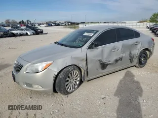 2011 Buick Regal CXL RL3 with VIN W04GR5EC8B1013865, listed as a Copart auction lot 87604595 with 128,612 mi miles and Clean title. Bid and sale history available at DreamBid. Image 1.