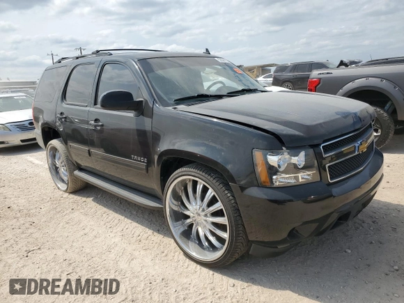 2011 Chevrolet Tahoe LS with VIN 1GNSCAE02BR363467, listed as a Copart auction lot 52591165 with Not provided miles and Salvage title. Bid and sale history available at DreamBid. Image 4.