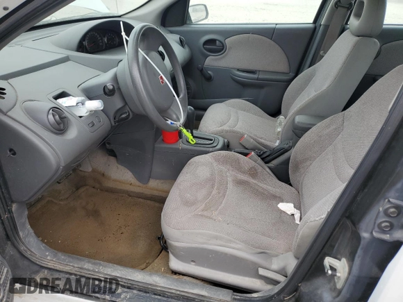 2004 Saturn ION ION 1 z VIN 1G8AG52F44Z141809, wystawiony jako Copart lot #53102065 z przebiegiem 162 821 mil mil oraz Nie do naprawy • Non repairable. Historia ofert i sprzedaży dostępna na DreamBid. Obrazek 7.