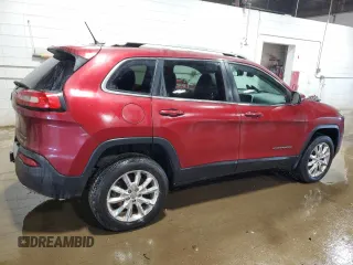 2014 Jeep Cherokee Limited z VIN 1C4PJMDB6EW229172, wystawiony jako Copart lot #61591445 z przebiegiem 123 931 mil mil oraz Czysty tytuł • Clean title. Historia ofert i sprzedaży dostępna na DreamBid. Obrazek 3.