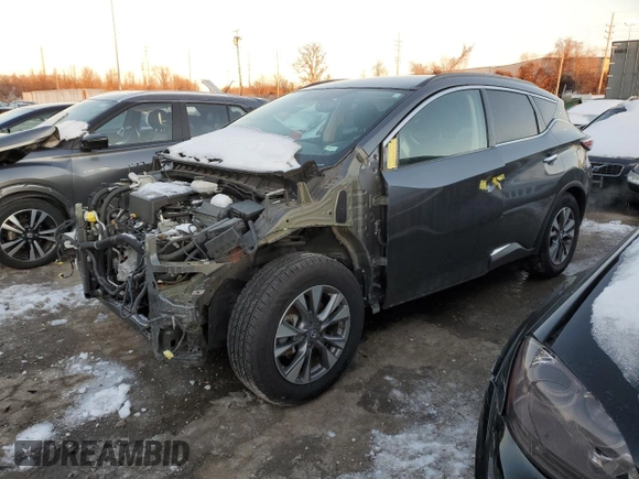 2018 Nissan Murano S with VIN 5N1AZ2MGXJN104265, listed as a Copart auction lot 87936365 with 100,379 mi miles and Salvage Title. Bid and sale history available at DreamBid. Image 1.